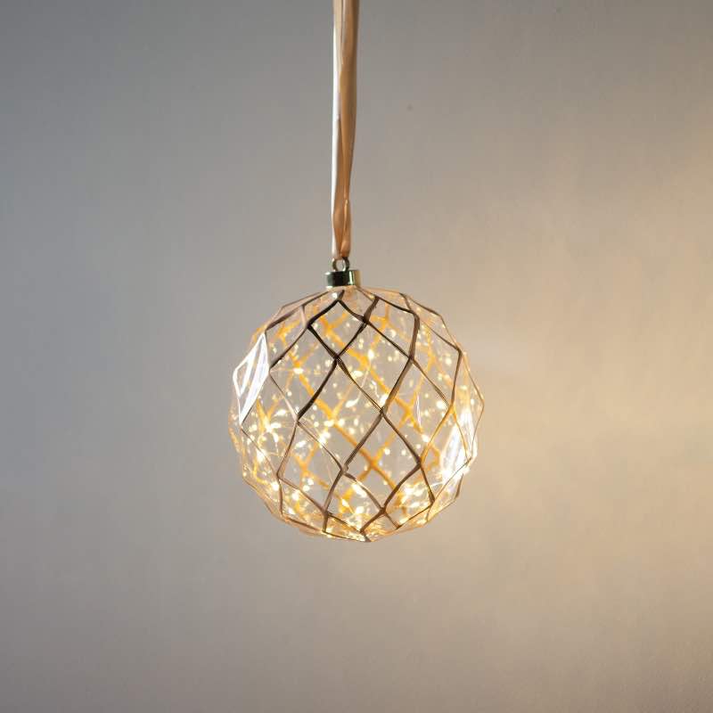 Lighted Micro LED Ornaments (Ball)